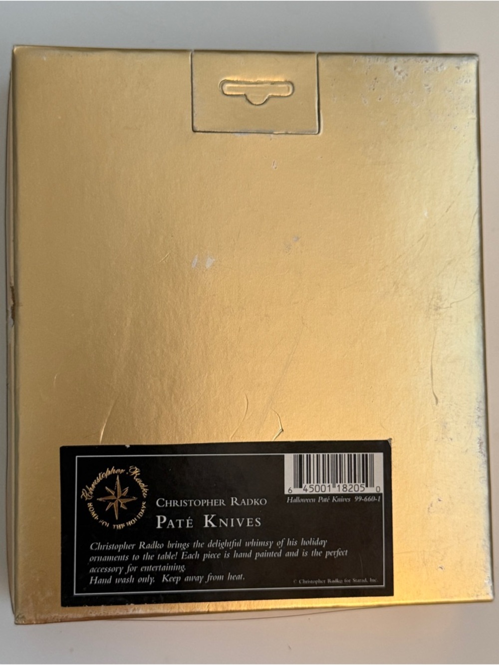 Christmas Radko Halloween Pate Knives - Picture 5 of 7